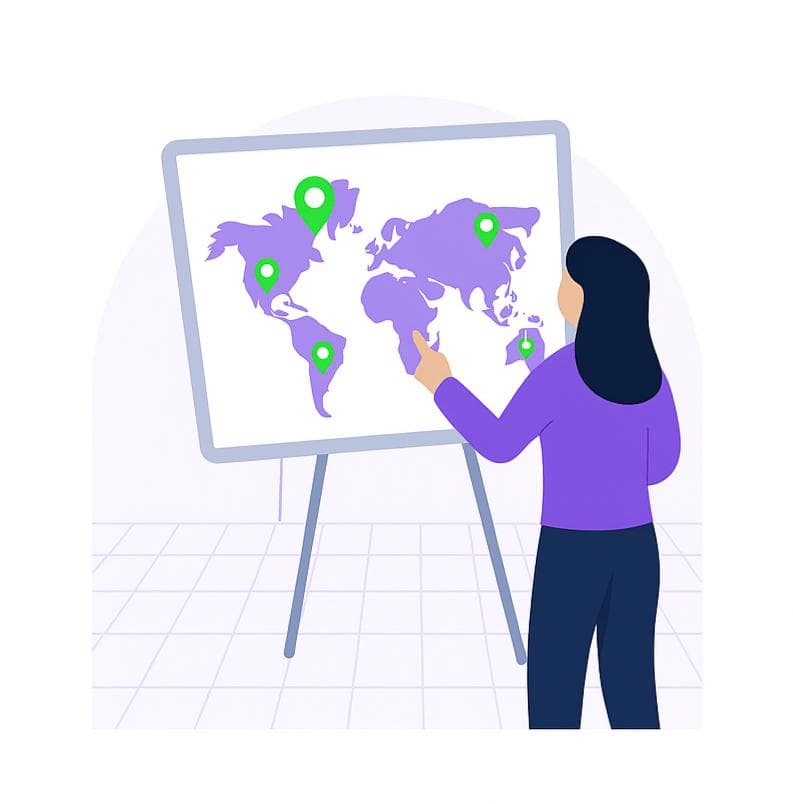 Amazon Sellers Map